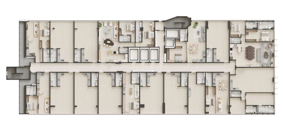 Apartamento, 1 quarto, 36 m² - Foto 25