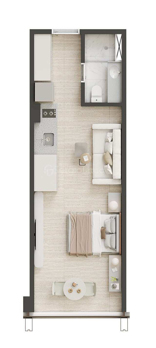Apartamento, 1 quarto, 36 m² - Foto 21