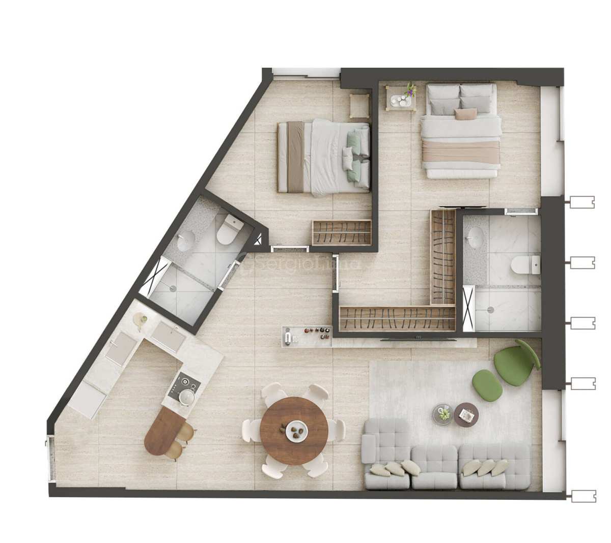 Apartamento, 1 quarto, 36 m² - Foto 20