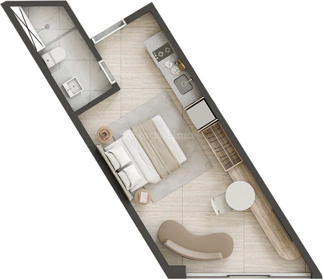 Apartamento, 1 quarto, 36 m² - Foto 16