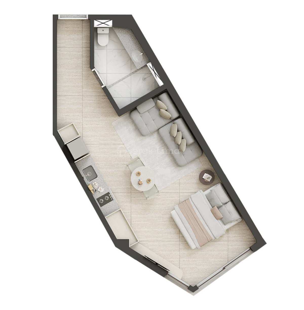 Apartamento, 1 quarto, 36 m² - Foto 17